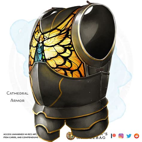 {the Griffon S Saddlebag} Cathedral Armor Armor Breastplate Scrolller