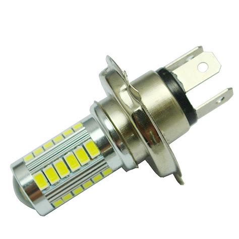 H4 Super brillante 5630 SMD 33 LED 12V para coche lámpara antiniebla