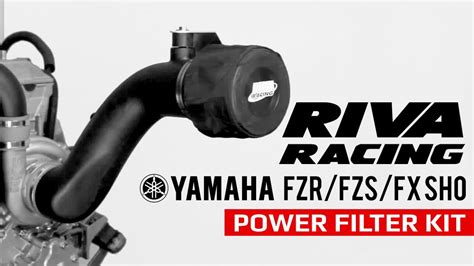 RIVA Racing Yamaha FZR FZS FX SHO Performance Power Filter Kit YouTube