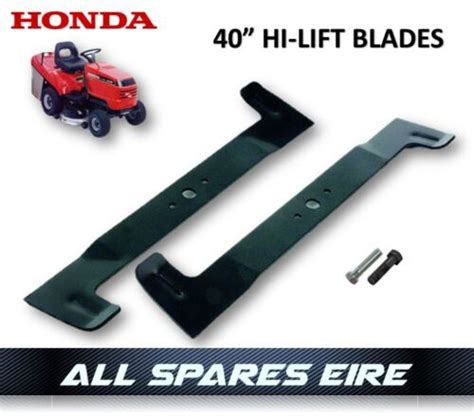 GENUINE GGP HONDA 40 DECK BLADES SET FITS HF2213 HF2415 HF2417 HF2216