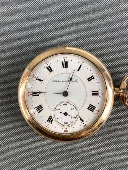 Antique Hampden Pocket Watch Matthew Bullock Auctioneers