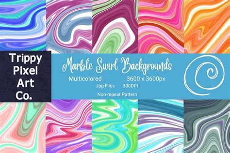 Marble Swirl Backgrounds Graphic By Trippy Pixel Art Co Creative Fabrica