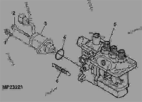 Fuel Injection Pump B21 Tractor Compact Utility John Deere 4010 Tractor Compact Utility