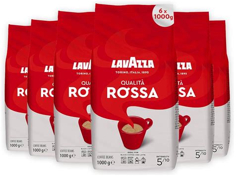 Lavazza Qualita Rossa Coffee Beans Pack Of X G Amazon Co Uk