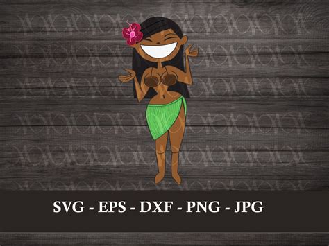 Hula Girl Svg Download Hula Dancer Svg Hula Girl Png Hawaii Clip Art