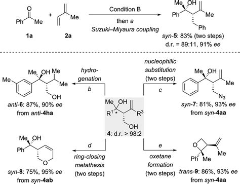 Ligand Controlled Diastereodivergent Enantio And Regioselective