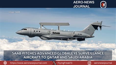 arabia saab advances globaleye pitch  qatar  saudi arabia
