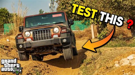 Ultimate Off Roading On Mahindra Thar Gta Real Life Mods Gta