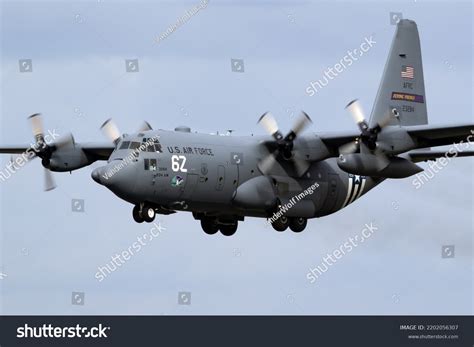 Us Air Force Lockheed C130h Hercules Stock Photo 2202056307 | Shutterstock