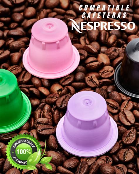 Estuche Cápsulas Biodegradables Café COLOMBIA Compatibles Nespresso