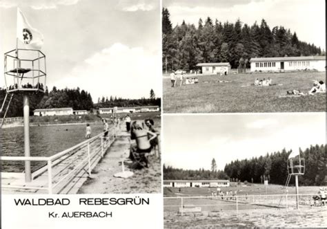 Ansichtskarte Postkarte Rebesgrün Auerbach im Vogtland akpool de