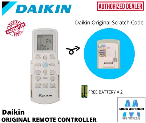 Original Genuine Original Daikin Aircond Air Cond Air Conditioner