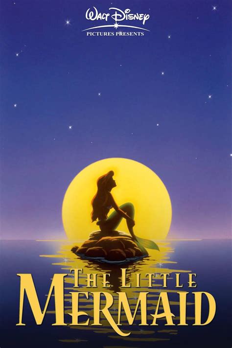 The Little Mermaid 1989 The Little Mermaid Animated Movie Posters Movie Poster Wall