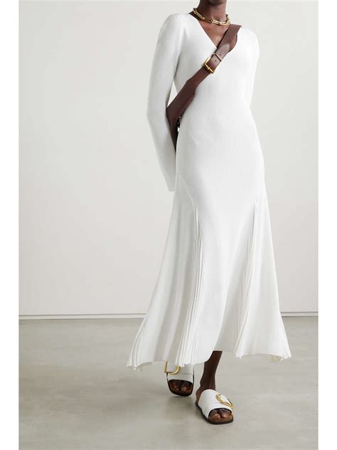 PARTOW Maddox ribbed-knit midi dress | NET-A-PORTER