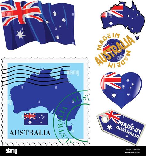 national colours of Australia Stock Vector Image & Art - Alamy