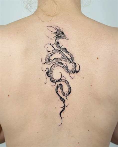 Pin On Inkspiration A E Dragon Tattoo For Women Dragon Tattoos For