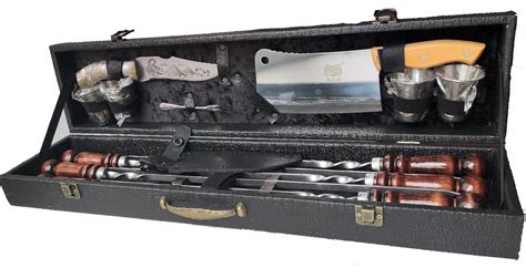 Купить Кизляр Шашлычный набор №13 13 предметов черный в Алматы ...