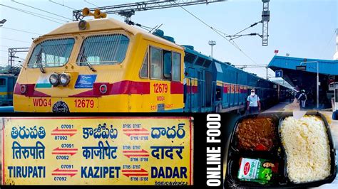 KAZIPET Jn DADAR CTRL Full Journey Experience Via Adilabad