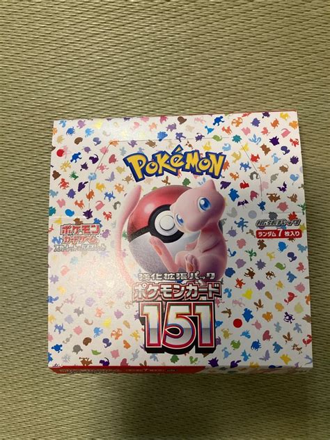 ポケモンカード151 20パック 1box ポケモンカードゲーム ポケカ｜paypayフリマ