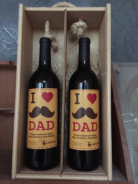 Regalos D A Del Padre Vino Personalizado Uvaycorcho Mx