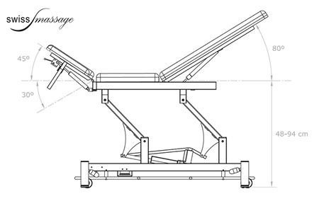 Table De Physio Modèle Energy Coinfycare Swissmassage