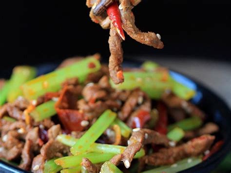 Shredded Beef Szechuan Style