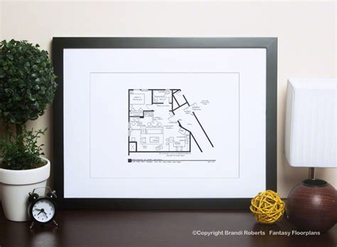 Seinfeld Layout Jerry Seinfeld Apartment Floor Plan Jerrys Only