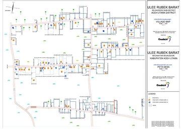 Aceh Barat Administrative Map | Katalog Peta Banda Aceh