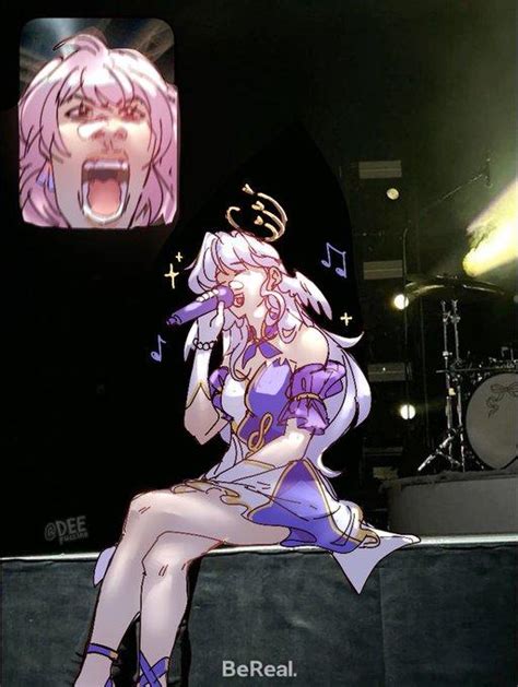 Honkai Star Rail Redraw Fan Screaming At Madison Beer Performance