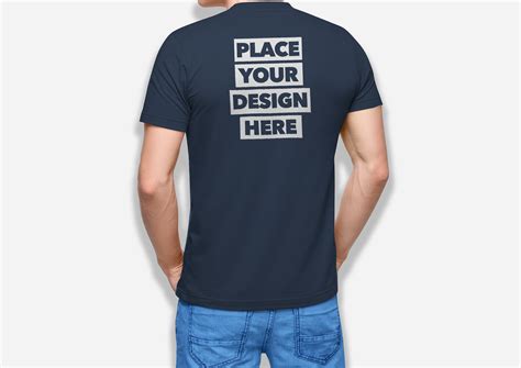 Front And Back T shirt Mockup Psd Free Download on Behance