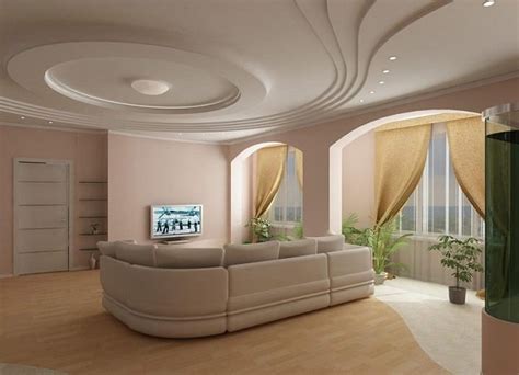 Gypsum Board Ceiling Design For Living Room