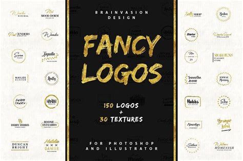 Fancy Logos Branding Logo Pack By Brainvasion On Creativemarket