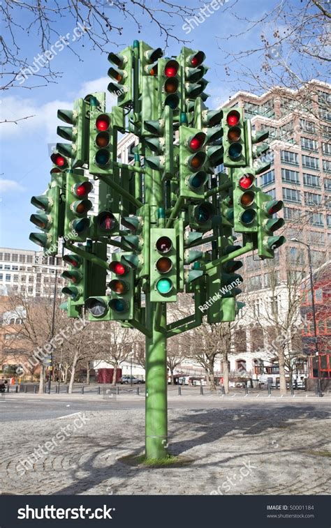 Traffic Light Sculpture Stock Photo 50001184 | Shutterstock