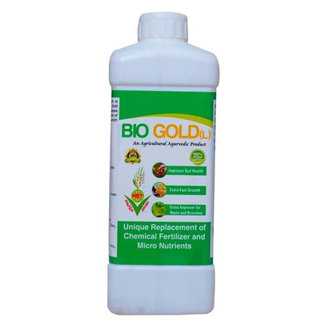 Bio Tech Grade Packaging Size 1 L Bio Gold Plant Growth Promoter For