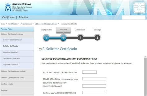 Certificado Digital Fnmt