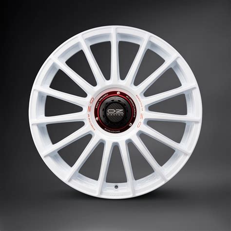 OZ Superturismo Evoluzione WRC Race White Red Let 5x112 18x8 ET45