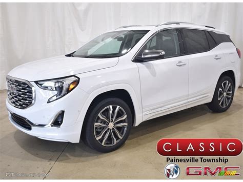 Summit White Gmc Terrain Denali Awd Photo