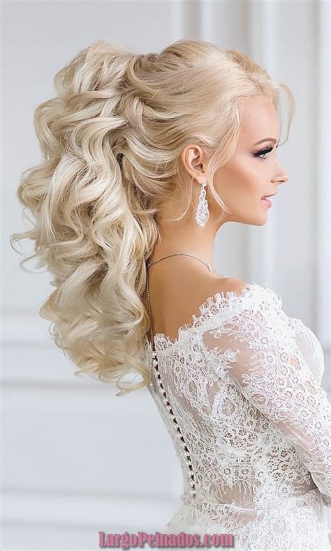 30 Peinados De Boda Atemporales Para Cabello Corto Y Mediano Largo Peinados