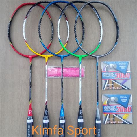 Jual Hiqua New Fighter Series Raket Badminton Original Shopee Indonesia