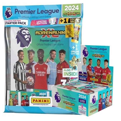 Panini Premier League Zestaw Startowy Du Y Album Box Saszetki