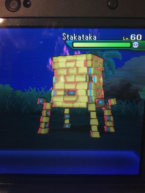 [7] Shiny Stakataka just over odds at 1368 encounters!! : r/ShinyPokemon