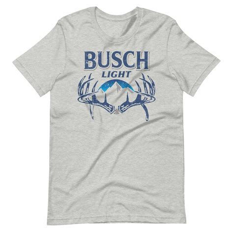 Busch Light Deer Antler Shirt Busch Light Hunting Shirt Beer Etsy