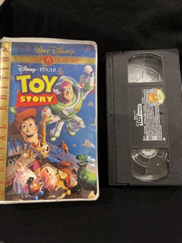 Toy Story Vhs Special Edition Clam Shell Gold Collection