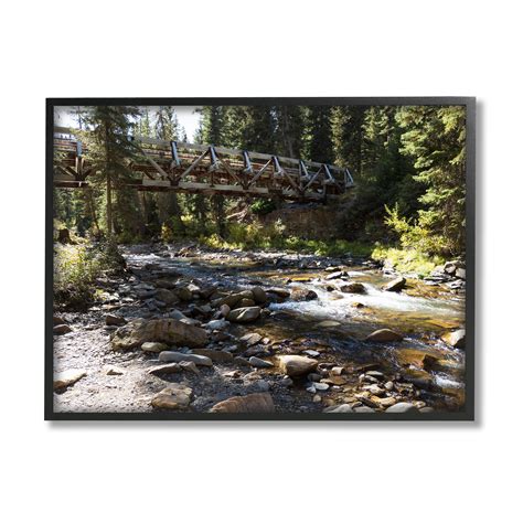 Stupell Industries Bridge over Babbling Brook by Stede Bonnett