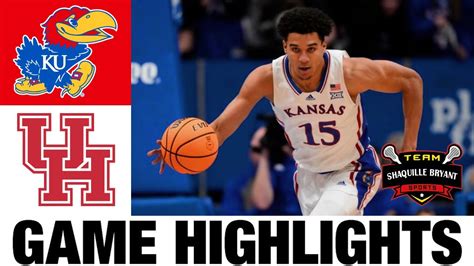 4 Houston Vs 8 Kansas Highlights NCAA Men S Basketball 2024