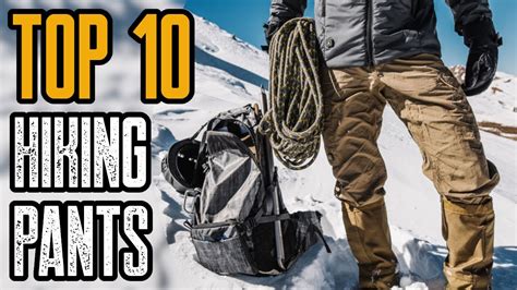 Top 10 Best Hiking Pants On Amazon 2020 Youtube