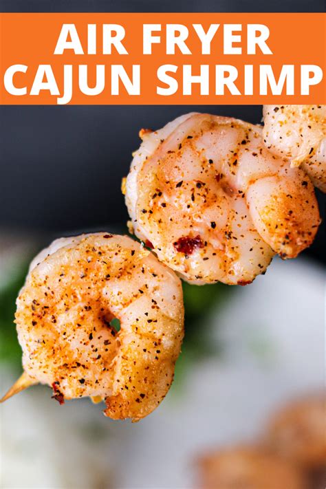 Air Fryer Cajun Shrimp • Domestic Superhero