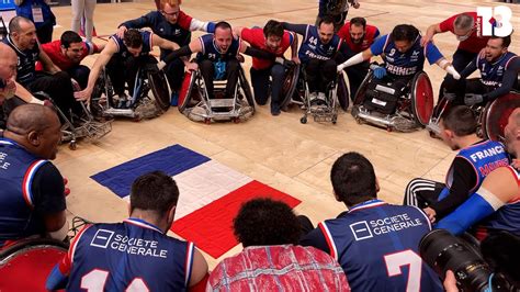 Coupe Internationale De Rugby Fauteuil Youtube