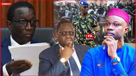 Urgent Ca chauffe entre Amadou Bâ et Macky Sonko libéré WAX SA