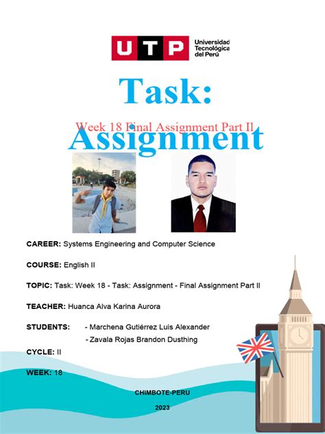 Ac S18 Week 18 Task Assignment Final Assignment Part Ii Pdf